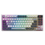 MSI FORGE GK600 TKL WIRELESS SKY RGB Kablosuz Hotswap Türkçe Mekanik Gaming Klavye