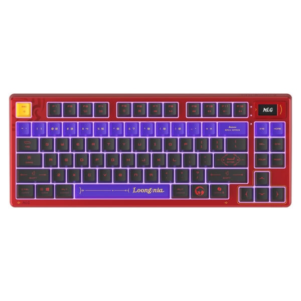 Renkli aydınlatmalı oyun klavyesi, RGB ışık efektleri ve özel tasarım tuşlarıyla profesyonel gaming deneyimi sağlar. Loongnia markalı, yüksek dayanıklılık ve şık görünüm sunan oyun klavyesi.