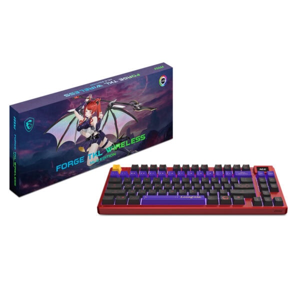 Yapay zeka destekli RGB aydınlatmalı klavye ve oyun tasarımı.