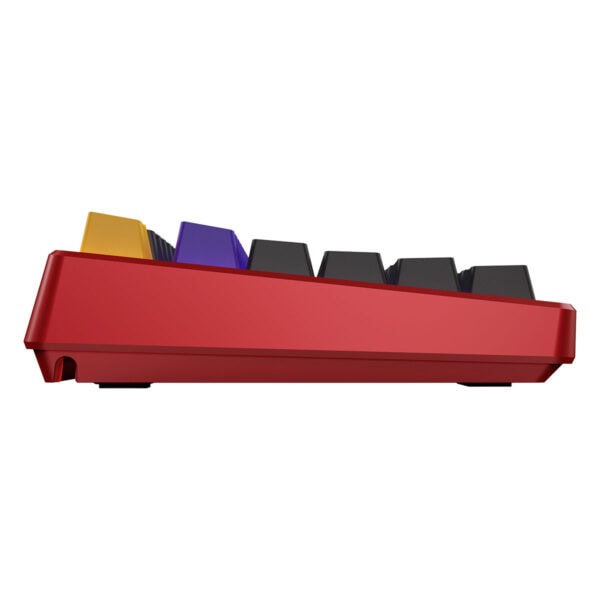 Renkli yeni nesil mekanik oyun klavyesi, yüksek kaliteli tuş kapakları ve dayanıklı yapısıyla oyun ve ofis kullanımı için ideal.