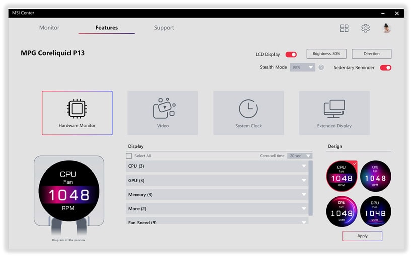 Msi Yeni Mpg Coreliquid P13 Serisi Aio Sivi Sogutucuyu Tanitti Daha Akilli Daha Serin Daha Temiz 14