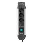 S-link 1.5 metre 900 Joule 3Lü Akım Korumalı Gri Priz Çoklayıcı (SPGKS03)