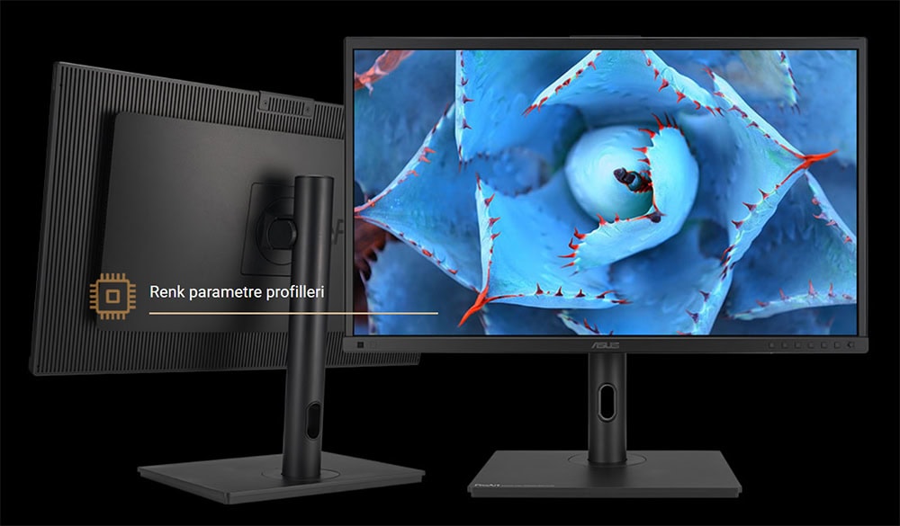 Rgb şeritlerle 4K HDR OLED ekran monitör, 26.9 inç 4K UHD 3840x2160, yüksek renk derinliği ve kontrast oranı, oyun ve grafik tasarım için ideal profesyonel monitör.