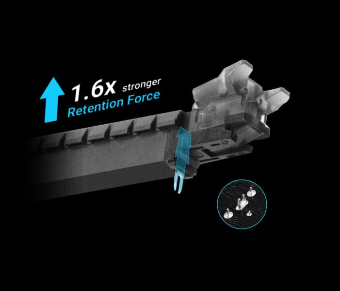 Yüksek dayanıklılığa sahip oyun parçası, %1.6 daha güçlü tutuş kuvveti ve gelişmiş tutma performansı sağlayan tasarımıyla performansı artırır.