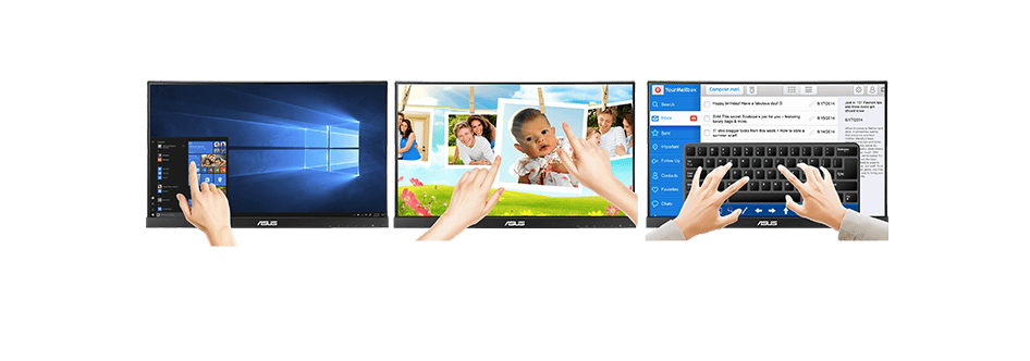 Yüksek çözünürlüklü çoklu monitör seti, oyun ve ofis için kullanılabilir, Windows 10 işletim sistemi yüklü, oyun ve multimedia deneyimi için ideal, uygun fiyatlı bilgisayar monitörü paketi.