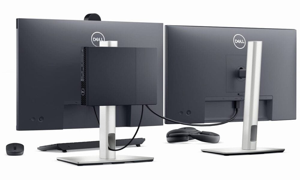 Dell all-in-one monitör ve dokunmatik ekranlı bilgisayar, modern ofis tasarımıyla birlikte yüksek çözünürlüklü ekran ve yenilikçi teknoloji özellikleriyle öne çıkıyor.