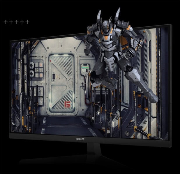 Yüksek kaliteli Asus TUF Gaming 24.5 inç monitör, hızlı 200Hz yenileme hızı, IPS ekran ve düşük 0.3ms tepkime süresi ile yüksek performanslı oyun monitörü.