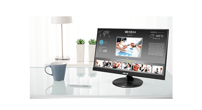 Yüksek çözünürlüklü çoklu monitör seti, oyun ve ofis için kullanılabilir, Windows 10 işletim sistemi yüklü, oyun ve multimedia deneyimi için ideal, uygun fiyatlı bilgisayar monitörü paketi.