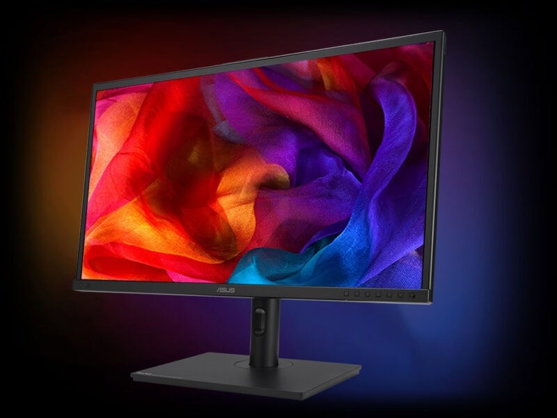 Yüksek çözünürlüklü ASUS oyun ve grafik tasarım monitörü, geniş renk yelpazesi ve yüksek yenileme hızıyla kusursuz görüntü kalitesi sunar.