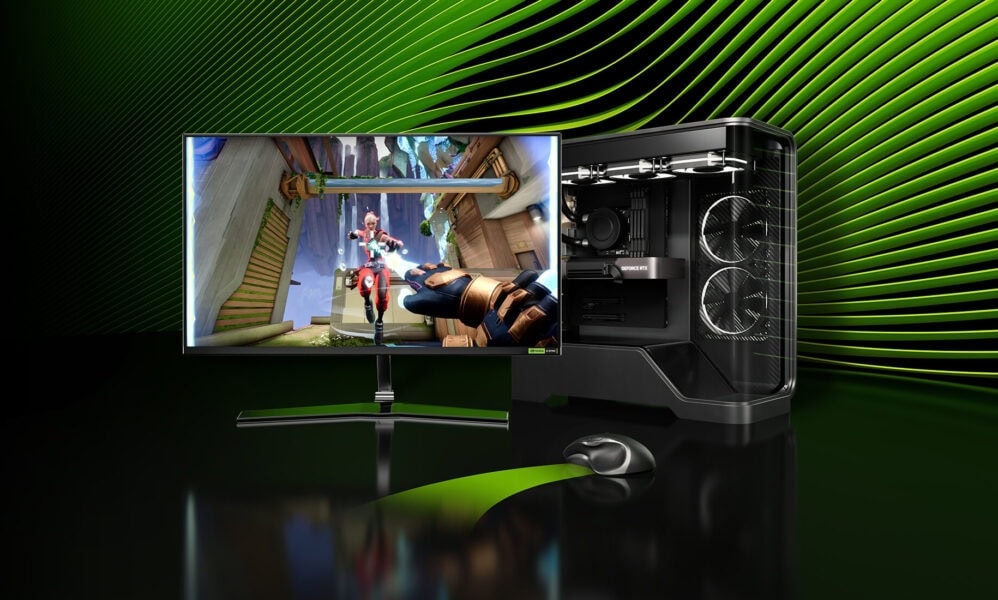 Yüksek performanslı oyun bilgisayarı ve monitör seti, en yeni grafik kartı ve oyuncu ekipmanlarıyla profesyonel gaming deneyimi, yüksek çözünürlük ve akıcı performans.