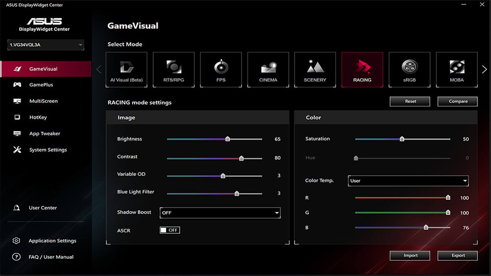 TUF Gaming VG249QM5A Yüksek çözünürlüklü ASUS TUF Gaming monitör, 23.8 inç, 240Hz yenileme hızı, IPS panel, 0.3ms tepki süresi ve NVIDIA G-SYNC desteği ile üstün oyun deneyimi sağlar.