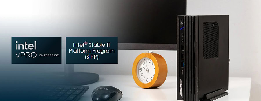 Intel vPRO masaüstü bilgisayar, izlemek ve işlemek için yüksek performanslı ve güvenilir bilgisayar teknolojisi. Ofis ve oyun ihtiyaçları için ideal ve dayanıklı bilgisayar çözümü.