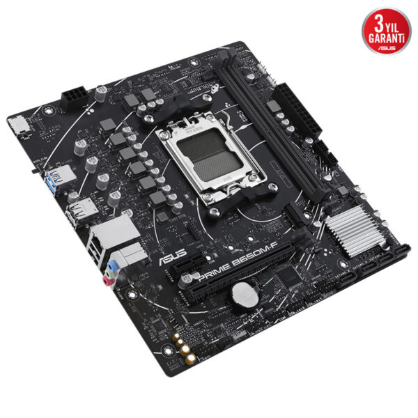 Yüksek kaliteli Asus Prime B560M-F anakart, Intel işlemci ve gaming performansı için uygun, PCIe ve DDR4 uyumlu anakart modeli.