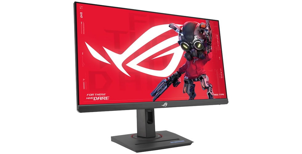 Yüksek çözünürlüklü oyuncu monitörü, ASUS ROG ekran, oyun ve grafik için profesyonel ve yüksek performanslı gaming monitör, RGB aydınlatmalı, 27 inç, yüksek tazeleme hızına sahip.