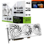 ASUS TUF Gaming GeForce RTX 5070 Ti 16GB GDDR7 BTF White OC Edition 256 Bit DLSS 4 Ekran Kartı - PRAGMATA Hediyeli