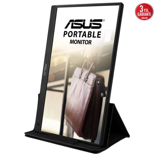 Yüksek çözünürlüklü ASUS taşınabilir monitör, şık tasarımıyla portatif kullanıma uygun, oyun ve iş amaçlı kullanımlar için ideal, 3 yıl garanti ile güvenden emin olun.