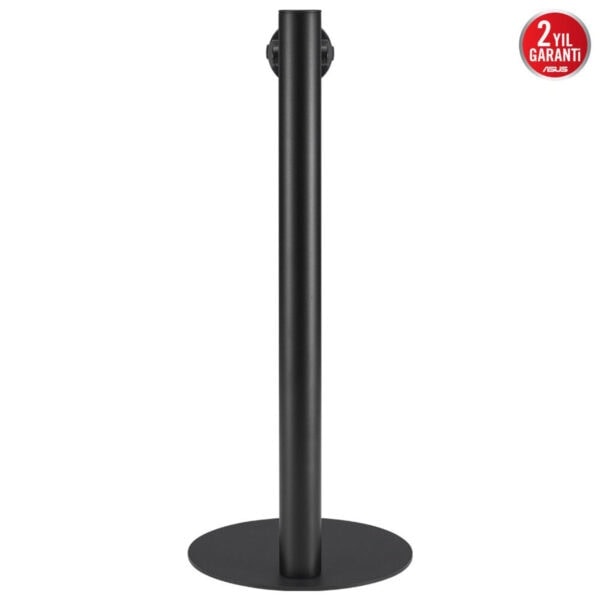 Yüksek dayanıklılığa sahip siyah bilgisayar veya TV standı; modern ve şık tasarım, dayanıklı yapı, pratik kullanım, oturma odası veya ofis dekoru için ideal.