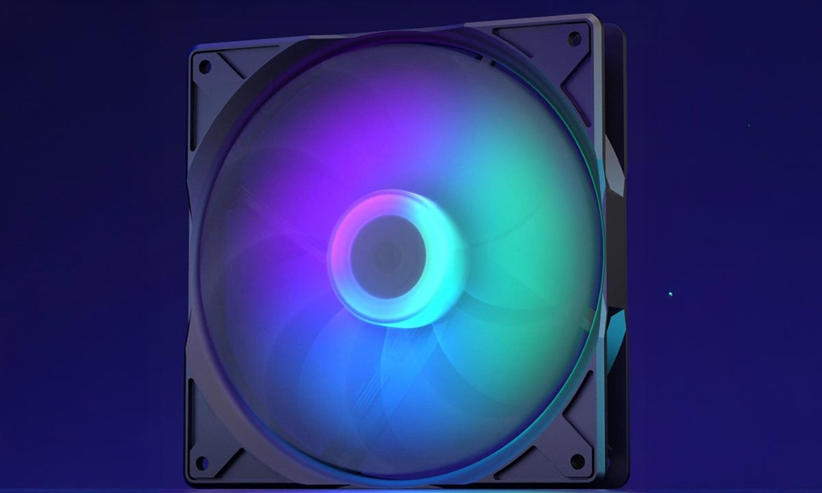 Yüksek performanslı bilgisayar fanı, RGB aydınlatmalı oyun bilgisayarı soğutma çözümleri, gaming donanımı ve bilgisayar bileşenleri.