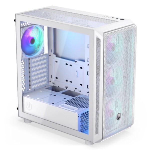 Endorfy Arx 700 White Argb Mesh Temperli Cam Usb 3.2 Gen 2 Mid Tower Atx Gaming Kasa (ey2a017) 2