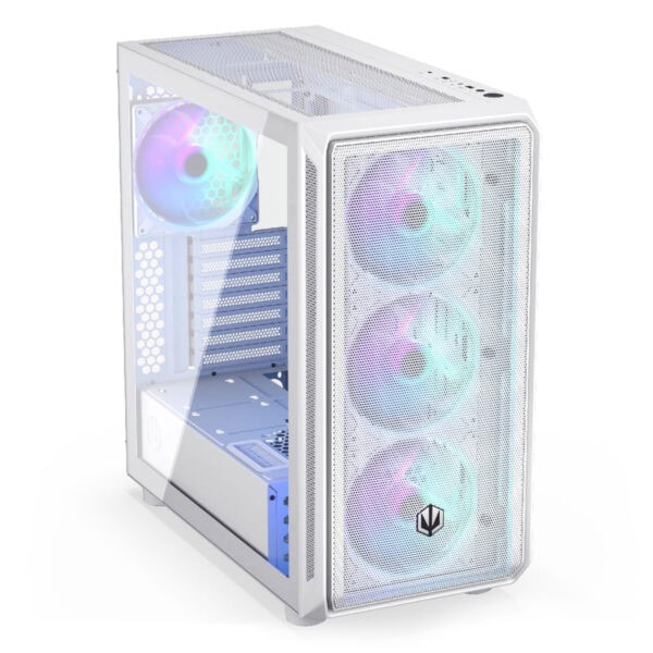 Endorfy Arx 700 White Argb Mesh Temperli Cam Usb 3.2 Gen 2 Mid Tower Atx Gaming Kasa (ey2a017) 3