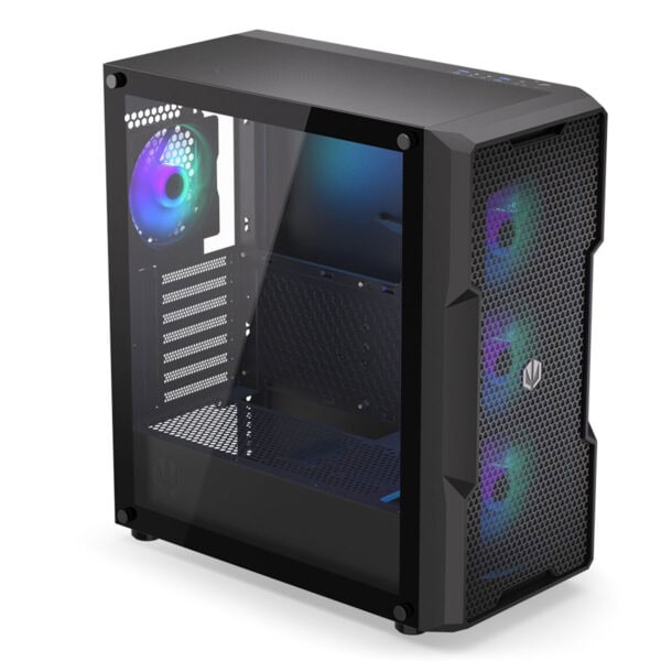 Endorfy Regnum 400 Argb Mesh Temperli Cam Usb 3.2 Mid Tower Atx Gaming Kasa (ey2a009) 2
