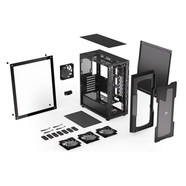 Endorfy Regnum 400 Argb Mesh Temperli Cam Usb 3.2 Mid Tower Atx Gaming Kasa (ey2a009) 26