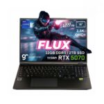 Gameraider Flux Gr16 Intel Core I9 14900hx Geforce Rtx 5070 8gb 115w 32gb Ddr5 2tb Ssd 16 Inc 2 5k Qhd 300hz Freedos Gaming Laptop Canta Hediyeli Control Resonant Hediyeli 1