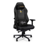 Karr Gaming Riftwalker Bel Destekli 4D Hafızalı Sünger Siyah Deri Ergonomik Oyuncu Koltuğu