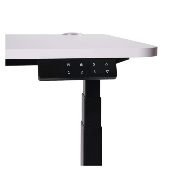 Yüksek teknolojili çok fonksiyonlu bilgisayar masası kontrol paneli, fonksiyon tuşları ve ayar düğmeleri ile modern çalışma alanları için ideal.