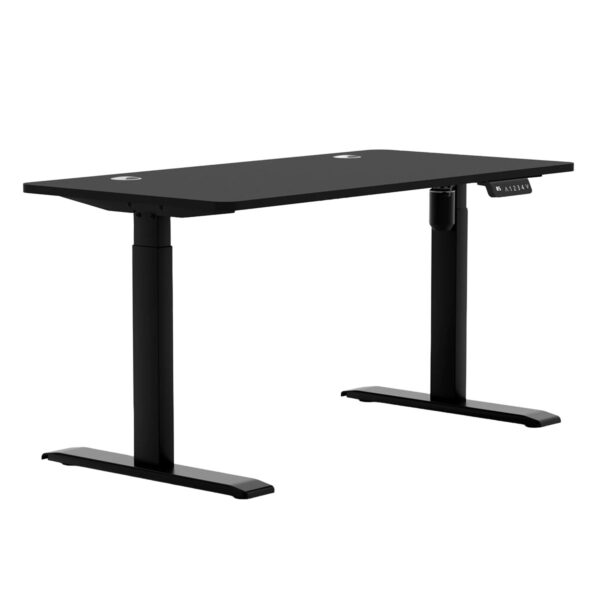 Şık ve ergonomik siyah bilgisayar çalışma masası, ayarlanabilir yüksekliği ve geniş yüzeyi ile ofis ve gaming kullanımına uygun. Modern tasarım, dayanıklı malzeme ve düzenli çalışma alanı sağlar.