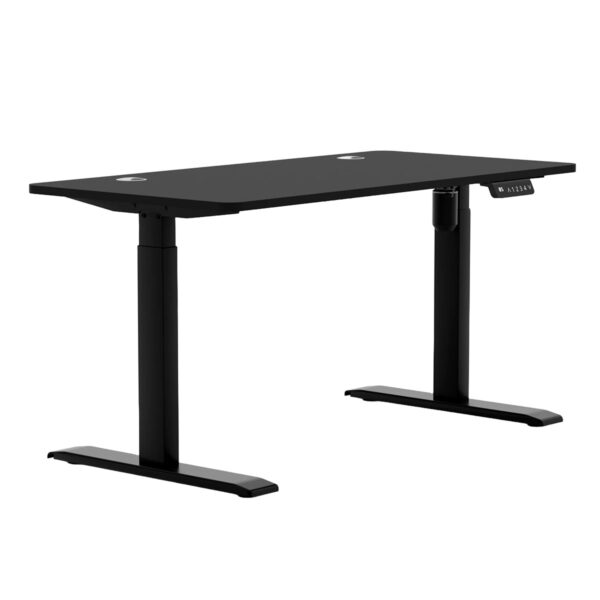 Eski tarz bilgisayar masası, ayarlanabilir ergonomik çalışma masası, modern ofis kullanımına uygun Siyah renkli bilgisayar çalışma masası.