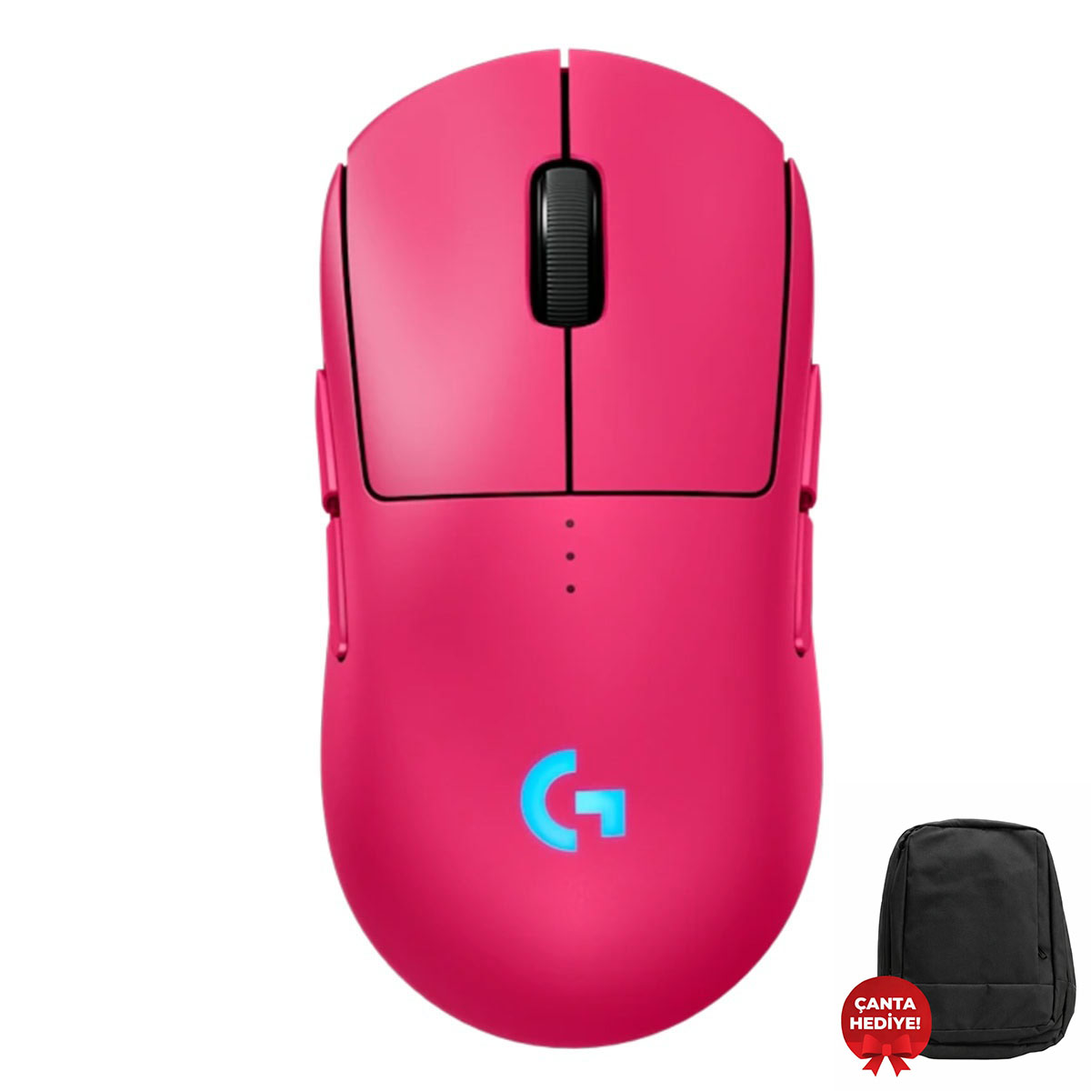 Logitech G PRO 2 LIGHTSPEED Pembe Mouse - Gaming.Gen.TR