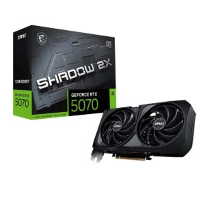 Msi Geforce Rtx 5070 12g Shadow 2x Oc 12gb Gddr7 192 Bit Dlss 4 Ekran Kartı