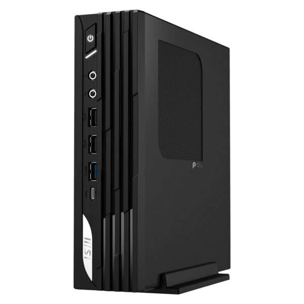 Yüksek performanslı masaüstü bilgisayar, oyun ve tasarım için güçlü işlemci ve geniş bağlantı seçenekleriyle şık ve dayanıklı tasarım.