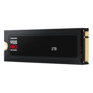 Yüksek performanslı Samsung 2TB 9100 PRO NVMe SSD, oyun ve profesyonel kullanım için hızlı veri transferi ve güvenilir depolama sağlar.