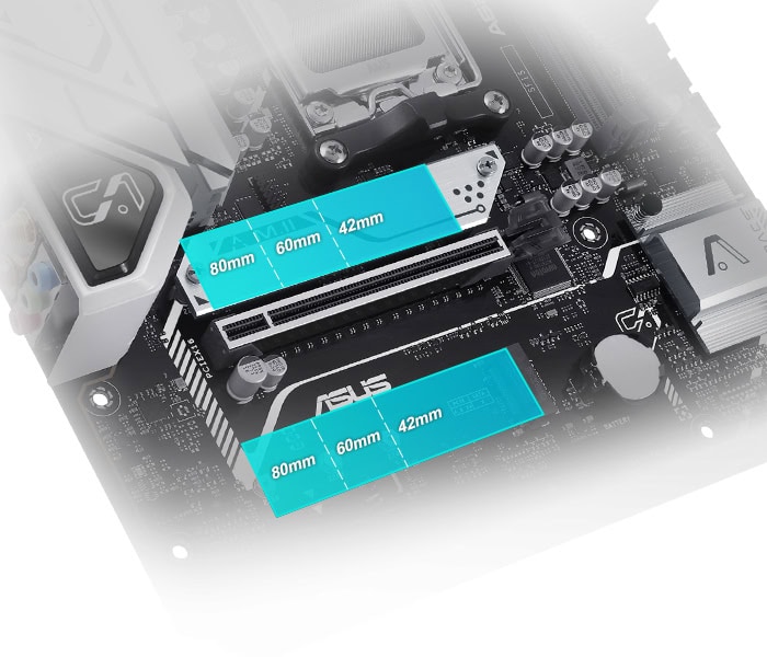 Yuva anakart ve RAM slotlarının ölçüleri, bilgisayar bileşenleri, oyun ve donanım yükseltme, yüksek performanslı gaming anakartı, bilgisayar donanımı, teknik detaylar.