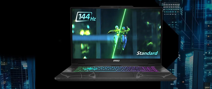 144 Hz oyun dizüstü bilgisayarı, yüksek performans ve akıcı grafik teknolojisiyle oyun tutkunlarının tercihidir. MSI marka, gelişmiş ekran ve RGB klavye özellikleriyle öne çıkar.