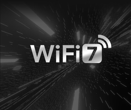 WiFi 7 logosu ve teknolojisi, yüksek hızlı ve stabil kablosuz internet bağlantısı, en yeni WiFi standartları ve düşük gecikme süreleri ile üstün kablosuz deneyim sağlıyor.