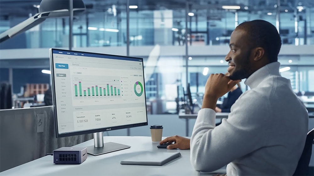 ASUS NUC 13 Pro Slim Kit Mini Bilgisayar H3