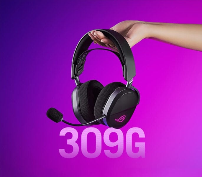 Yüksek kaliteli oyun kulaklığı, ergonomik tasarım ve gelişmiş ses performansı, gamers için uygun ASUS ROG 309G model. Mükemmel ses deneyimi ve konfor sağlayan profesyonel oyun kulaklığı.