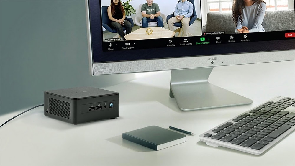 ASUS NUC 13 Pro Slim Kit Mini Bilgisayar H4