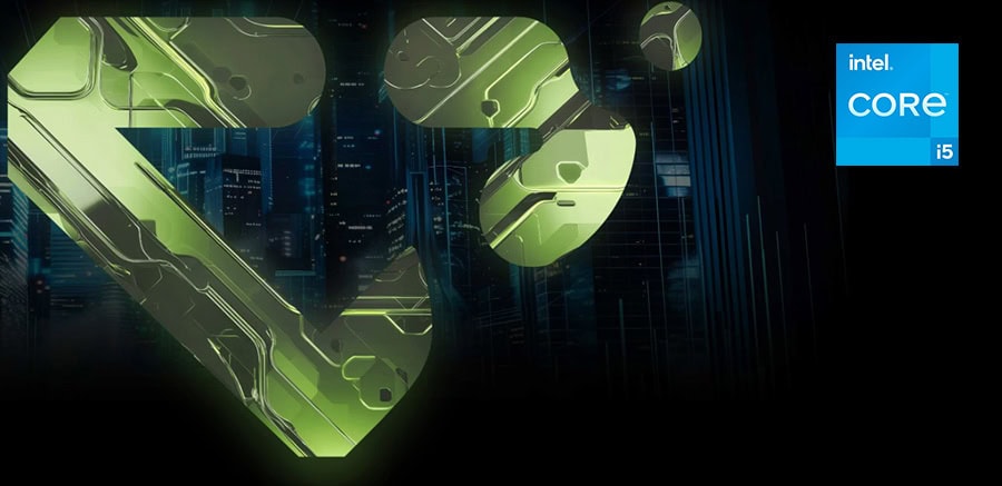 Maksimum performanslı gaming bilgisayarı, yüksek grafik kartı ve işlemci ile oyun oynama deneyimi, Intel Core i5 işlemcili güçlü bilgisayar, oyun severler için ideal.