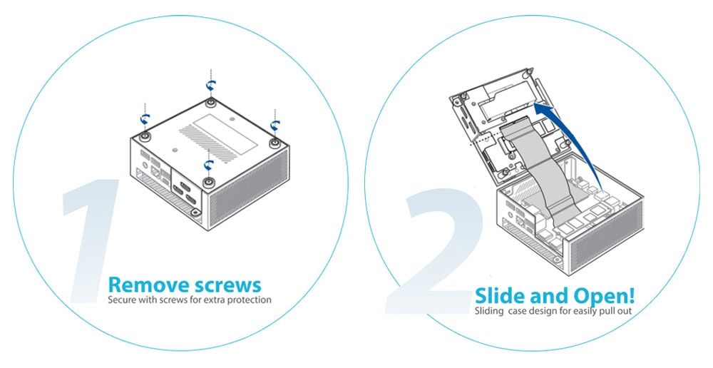 ASUS ExpertCenter PN52-B-S9057MD Mini Bilgisayar H7