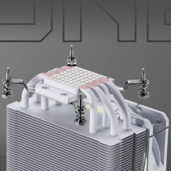 Yüksek performanslı bilgisayar işlemci soğutucu soğutma sistemi.