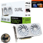 ASUS Dual GeForce RTX 5060 Ti 16GB GDDR7 White OC Edition 128 Bit DLSS 4 Ekran Kartı  - 007 First Light Hediyeli