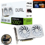 ASUS Dual GeForce RTX 5060 Ti 8GB GDDR7 White OC Edition 128 Bit DLSS 4 Ekran Kartı - 007 First Light Hediyeli
