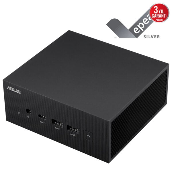 Yüksek performanslı ASUS mini PC, oyun ve ofis kullanımı için güçlü donanım ve şık tasarım, dayanıklılık ve 3 yıl garanti, oyun severler ve profesyoneller için ideal.