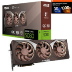 ASUS GeForce RTX 5080 16GB GDDR7 Noctua OC Edition 256 Bit DLSS 4 Ekran Kartı - PRAGMATA Hediyeli