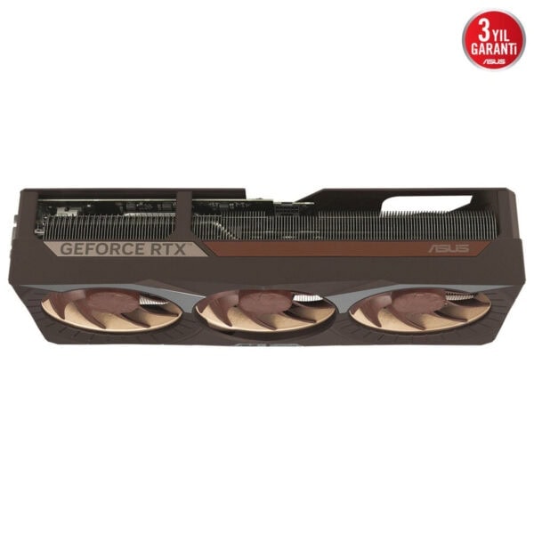 Gelişmiş ASUS NVIDIA GeForce RTX ekran kartı, yüksek performans ve üstün grafik kalitesi sağlar, oyun ve grafik tasarımında ideal çözümler sunar.