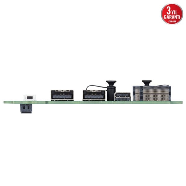 Çip üzerinde çeşitli bağlantı portları ve bileşenler, bilgisayar ve elektronik geliştirme projeleri için kullanılır, yüksek kaliteli devre kartı, genişleme ve bağlantı seçenekleri sunar.